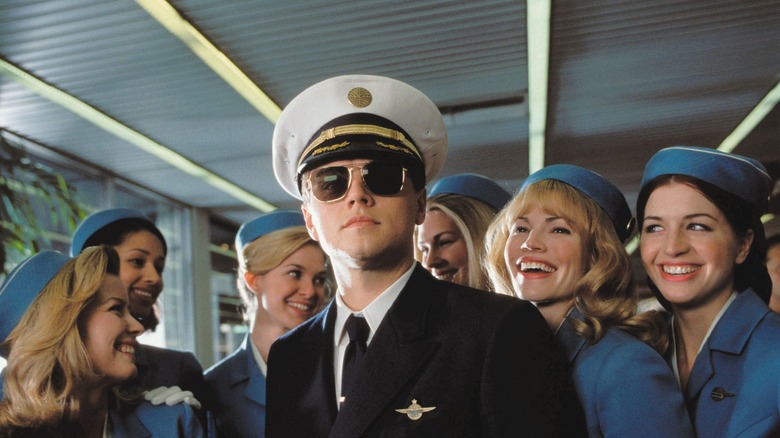 Leonardo DeCaprio looks smooth in Catch Me If You Can