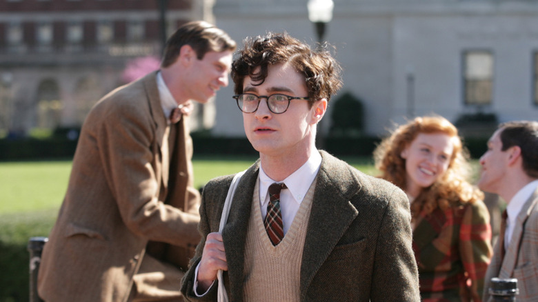 Daniel Radcliffe walks in Kill Your Darlings