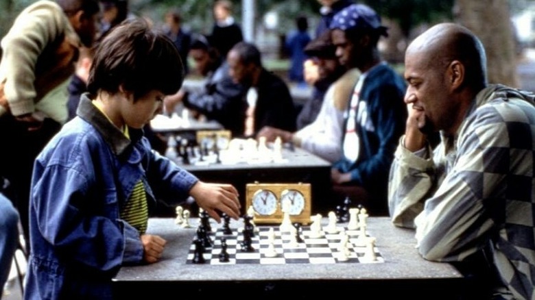 Searching for Bobby Fischer kid plays chess