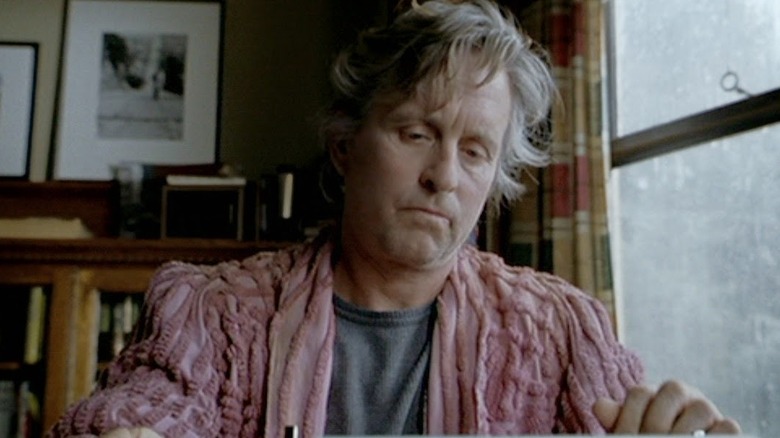 Michael Douglas reads in Wonder Boys