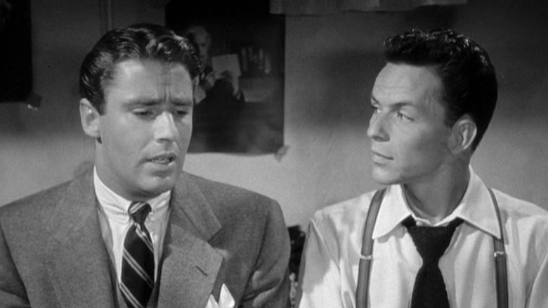 Peter Lawford and Frank Sinatra