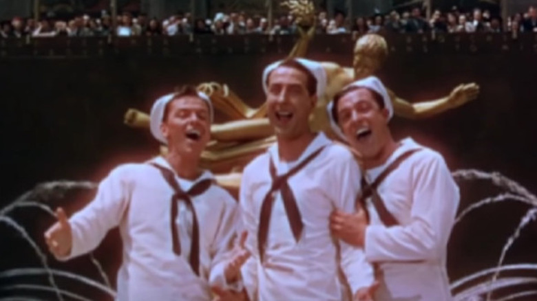 Frank Sinatra, Jules Munshin, Gene Kelly