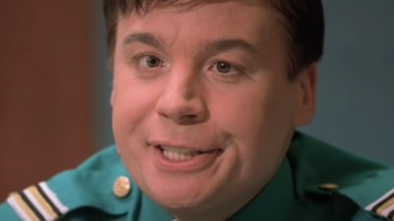 Mike Myers staring