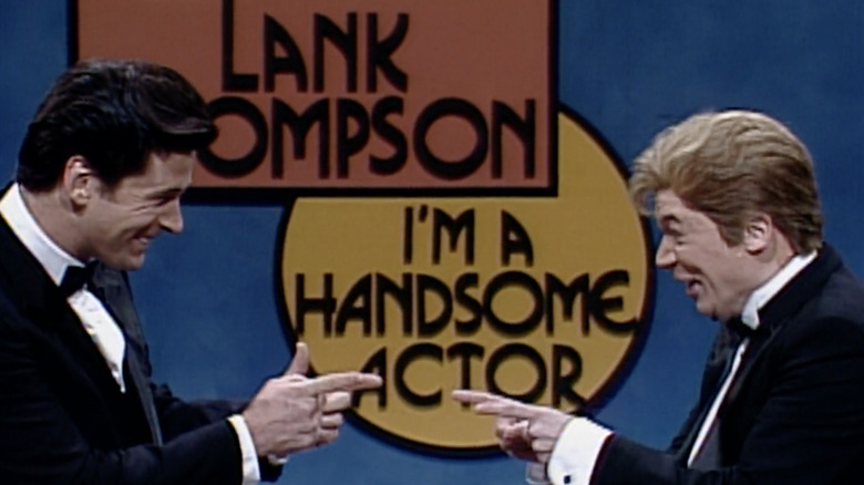 Mike Myers and Alec Baldwin on "SNL"