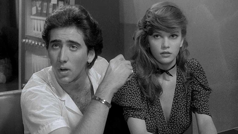 Nicolas Cage and Diane Lane in Rumble Fish