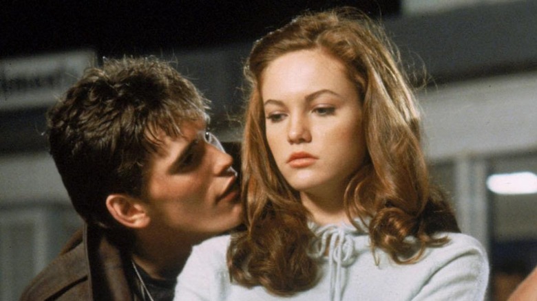 Matt Dillon and Diane Lane in The Outsiders