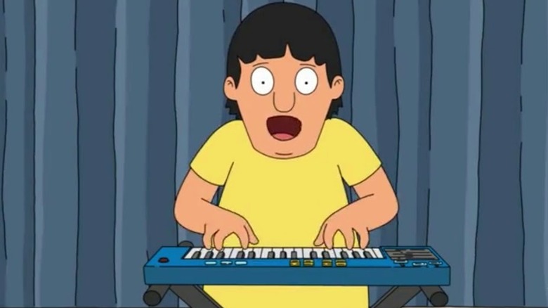 gene playing keyboard