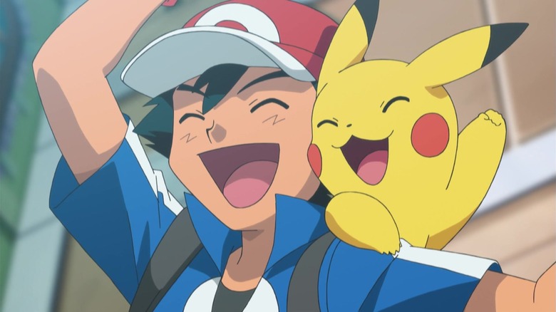 Ash, Pikachu, Pokémon