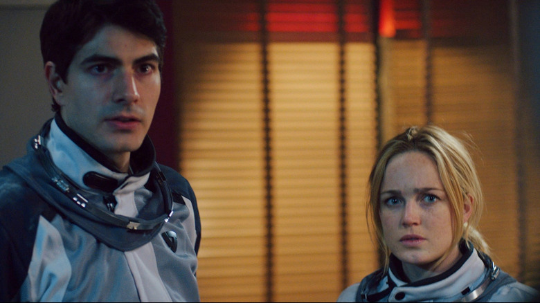 Routh and Lotz in space suits