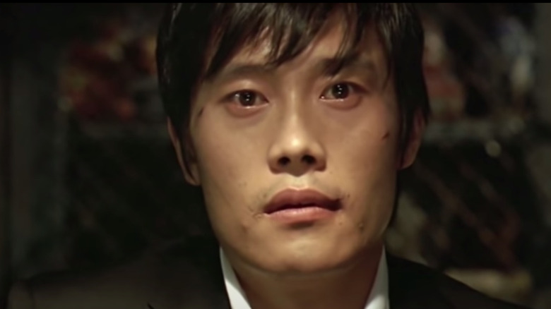 Byung-hun Lee with teary eyes