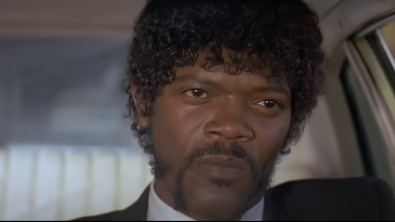 Samuel L. Jackson with jheri curls