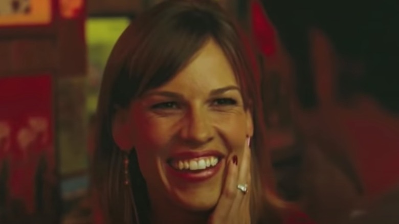 Hilary Swank smiling 