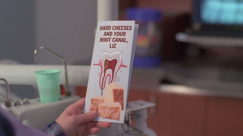 Liz Lemon root canal pamphlet