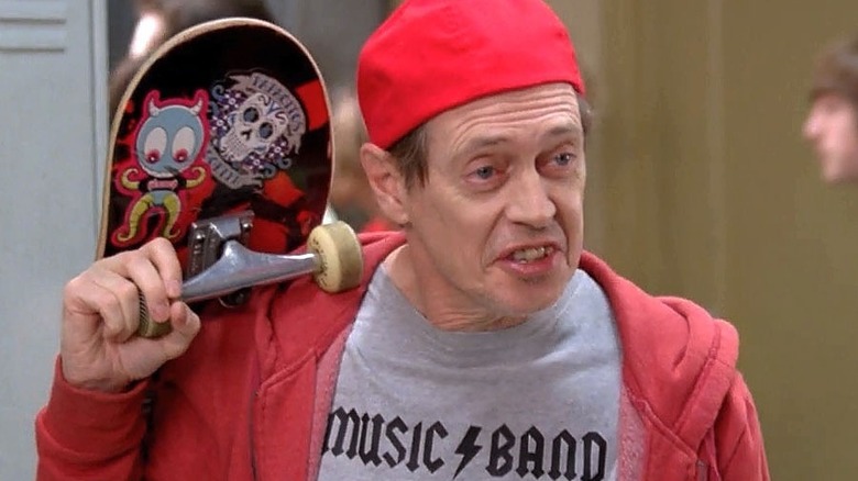 Steve Buscemi dressed as kid