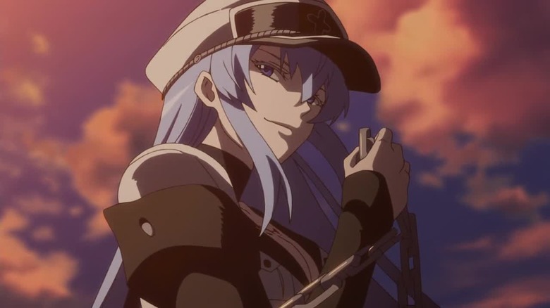 Akame ga Kill Esdeath smiling