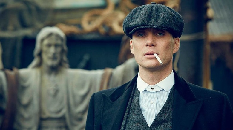 Thomas Shelby Smoking