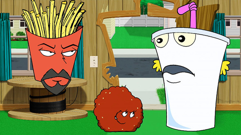 Aqua Teens in their house