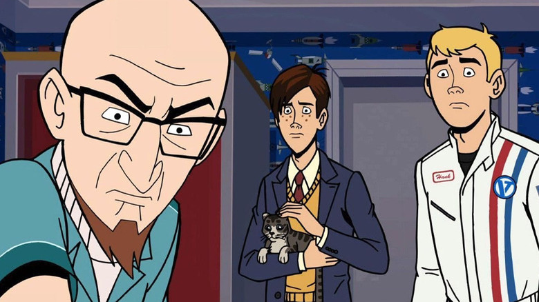 Dr. Venture with Hank & Dean investigating