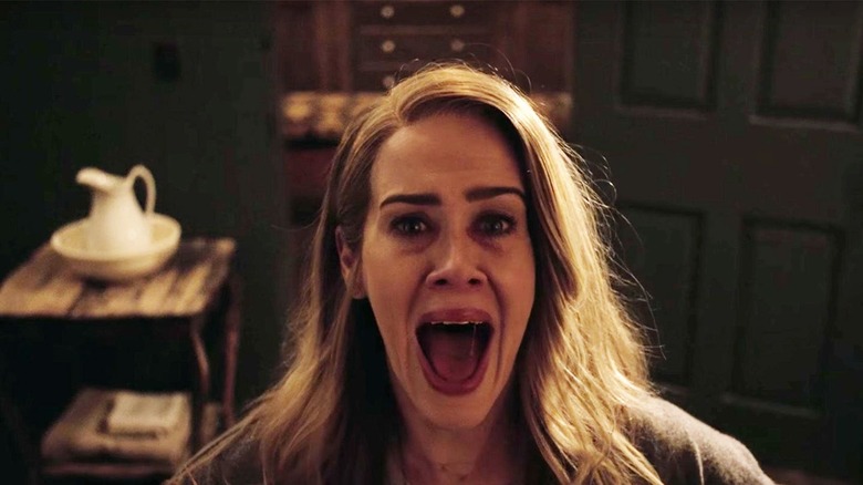 Sarah Paulson screaming in AHS