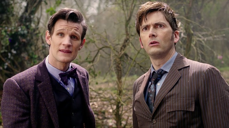 Eleven and Ten look surprised