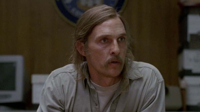 Rust Cohle during an interview