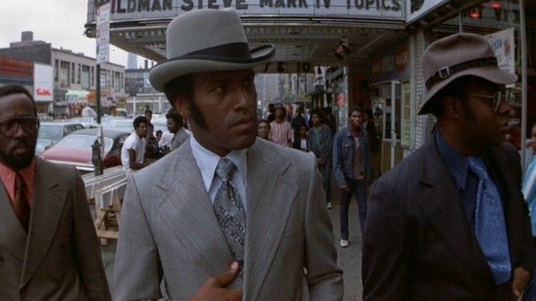 Gibbs walks the Harlem streets