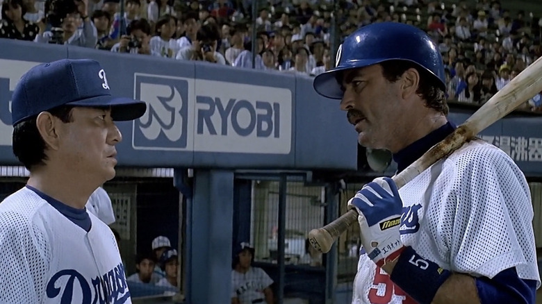 Tom Selleck in "Mr. Baseball"