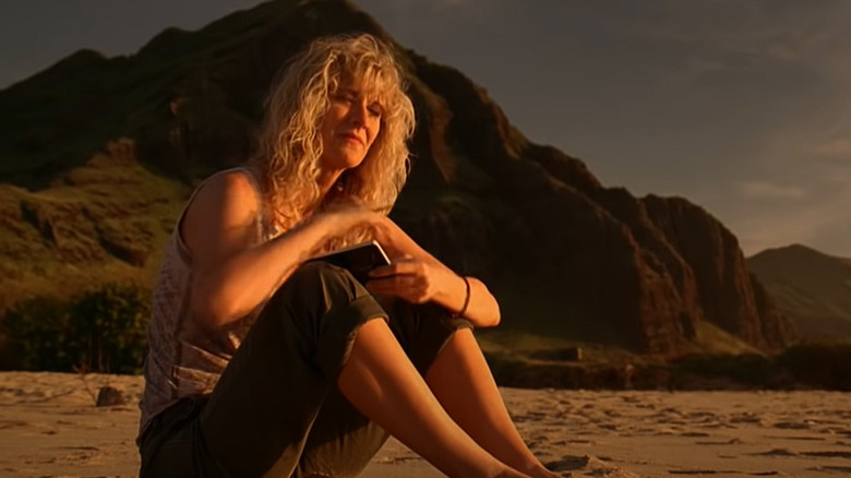 Amy Jellicoe on beach