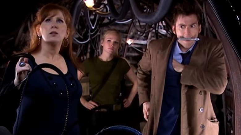 A scene from Doctor Who with David Tennant