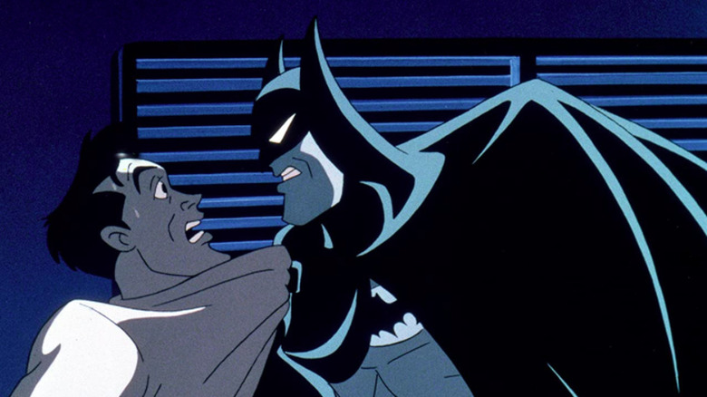 Batman gets tough in Batman: Mask of the Phantasm