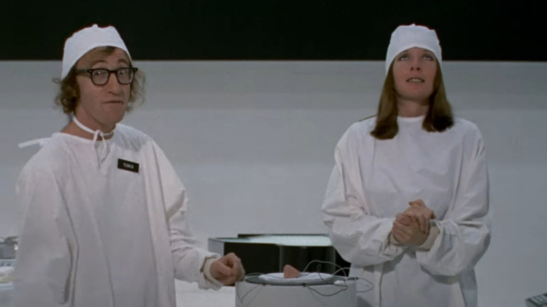 Diane Keaton Woody Allen in Sleeper