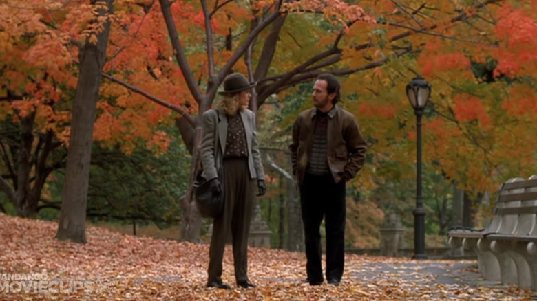 Meg Ryan and Billy Crystal in Central Park