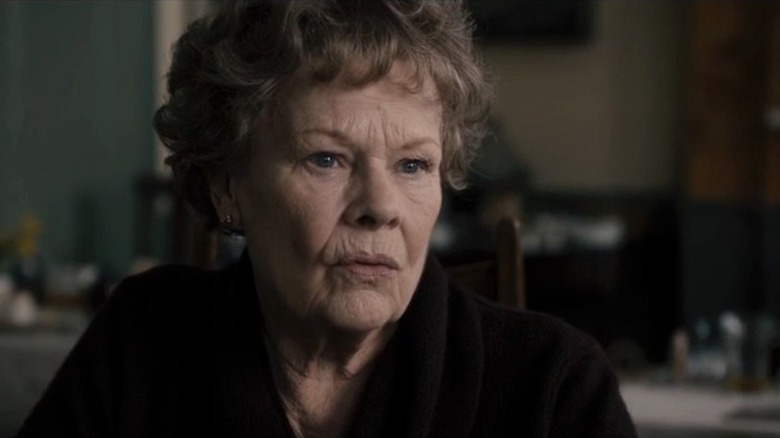 Judi Dench talking