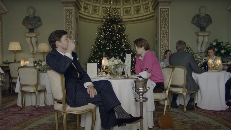 Honor Swinton Byrne and Tom Burke in The Souvenir