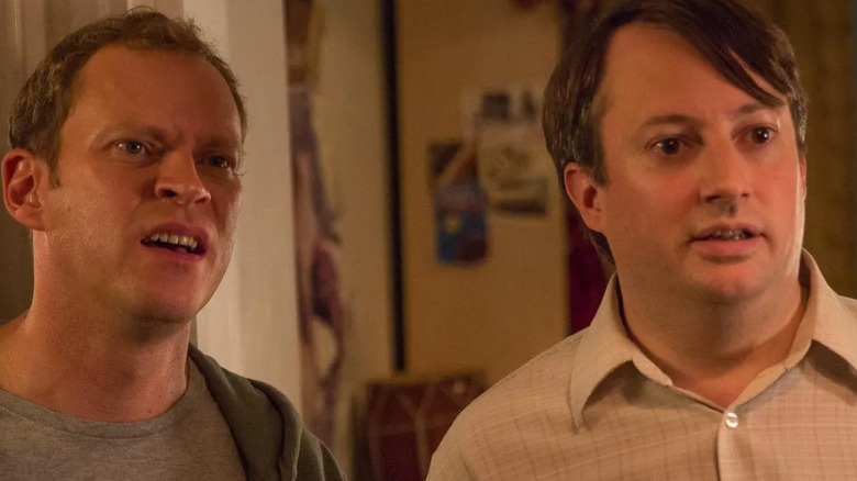 David Mitchell and Robert Webb in Peep Show