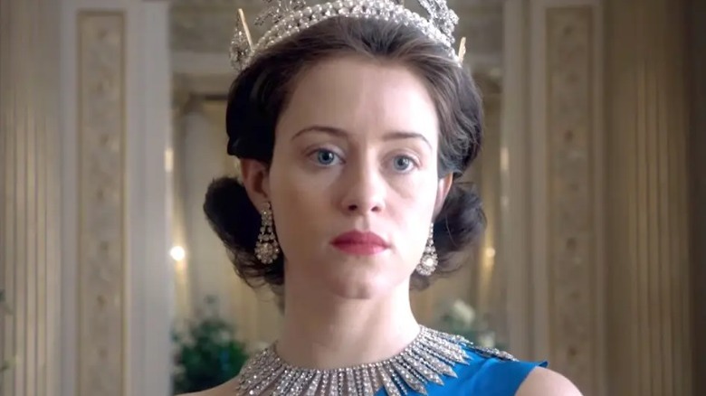 Claire Foy as Queen Elizabeth II