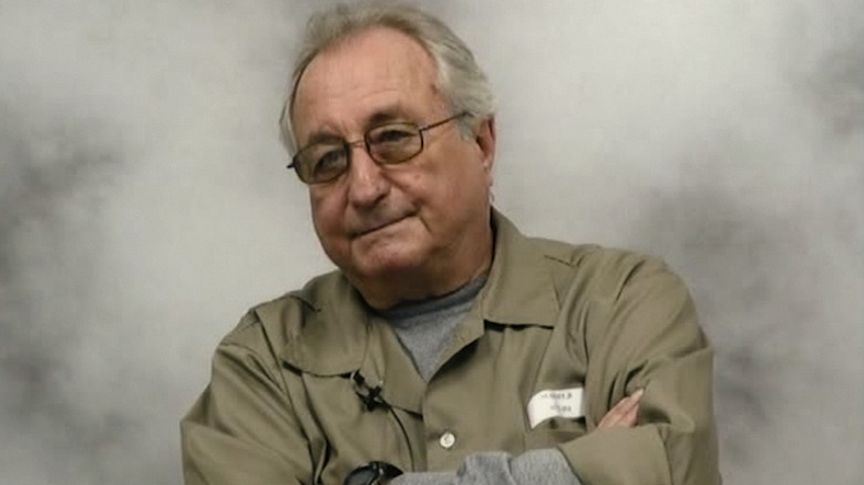 Bernie Madoff in prison clothes