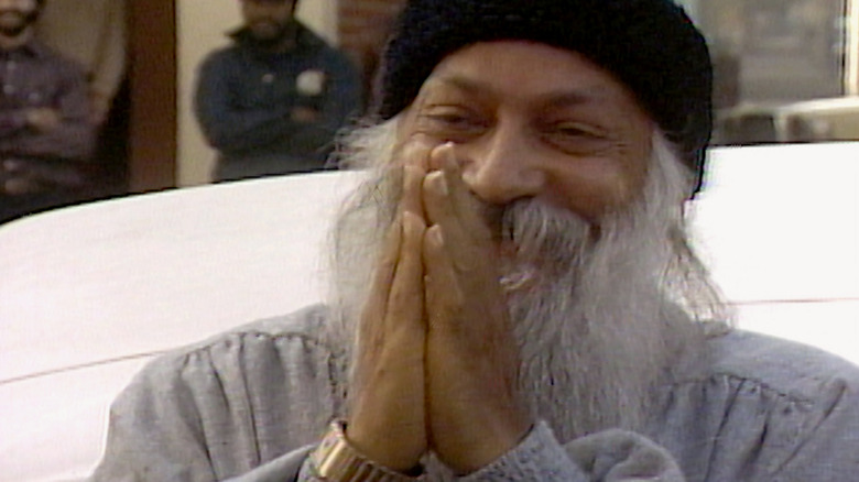 Bhagwan Shree Rajneesh smiling