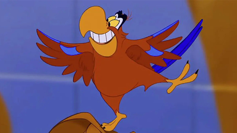 Iago spreads his wings