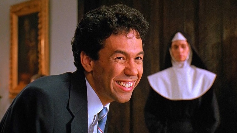 Gilbert Gottfried grins maniacally