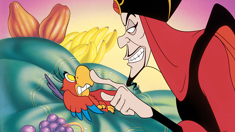 Jafar menaces Iago