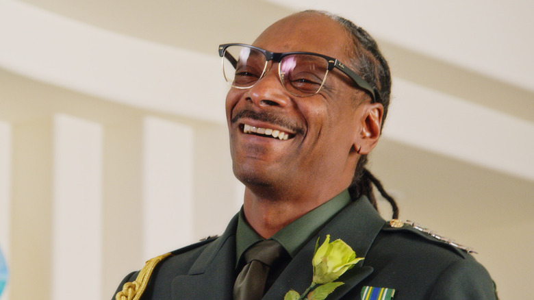 Snoop Dogg laughing