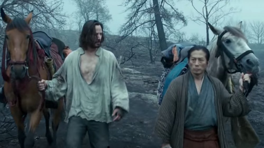 Keanu Reeves and Hiroyuki Sanada in 47 Ronin