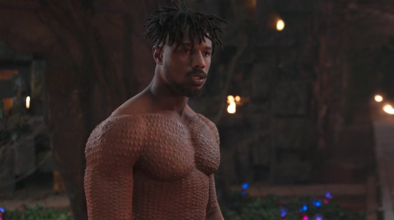 Michael Jordan as Killmonger in Black Panther