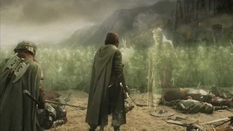 Aragorn and the King of the Dead