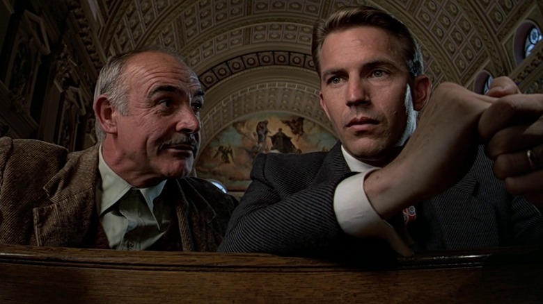 Sean Connery and Kevin Costner in The Untouchables