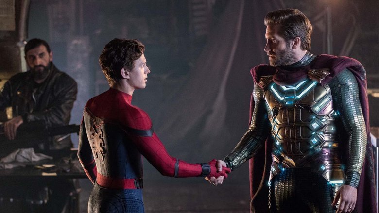 Scene from Spider-Man Far From Home