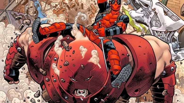 Deadpool and Juggernaut