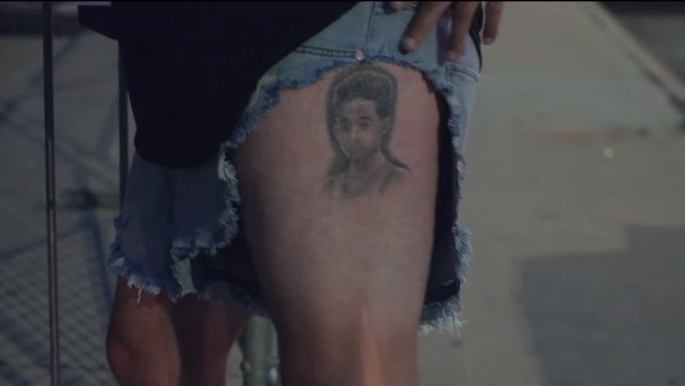 Sal's Jaden Smith tattoo in Impractical Jokers