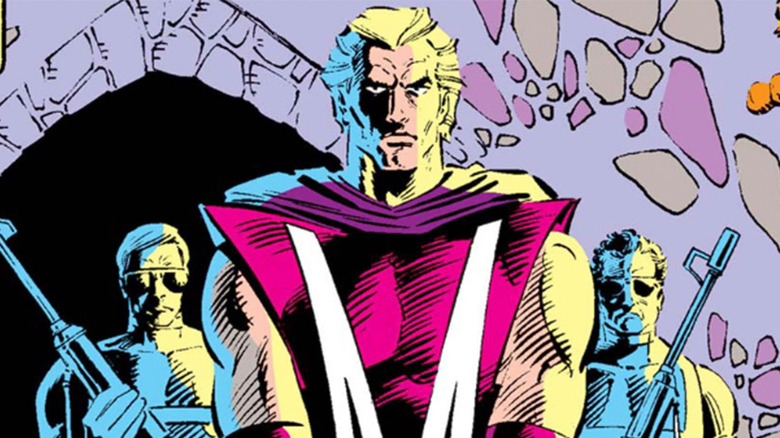 Magneto in M costume